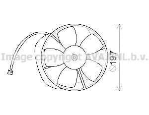 AVA QUALITY COOLING ft8423 -  Электродвигатель, вентиляция салона